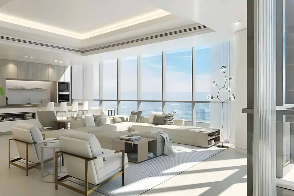 Luxurious apartments with panoramic views